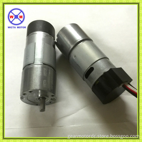 magnet encoder 12v gear motor with mini dc gearbox